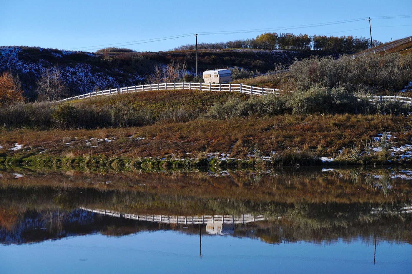 One of the park ponds