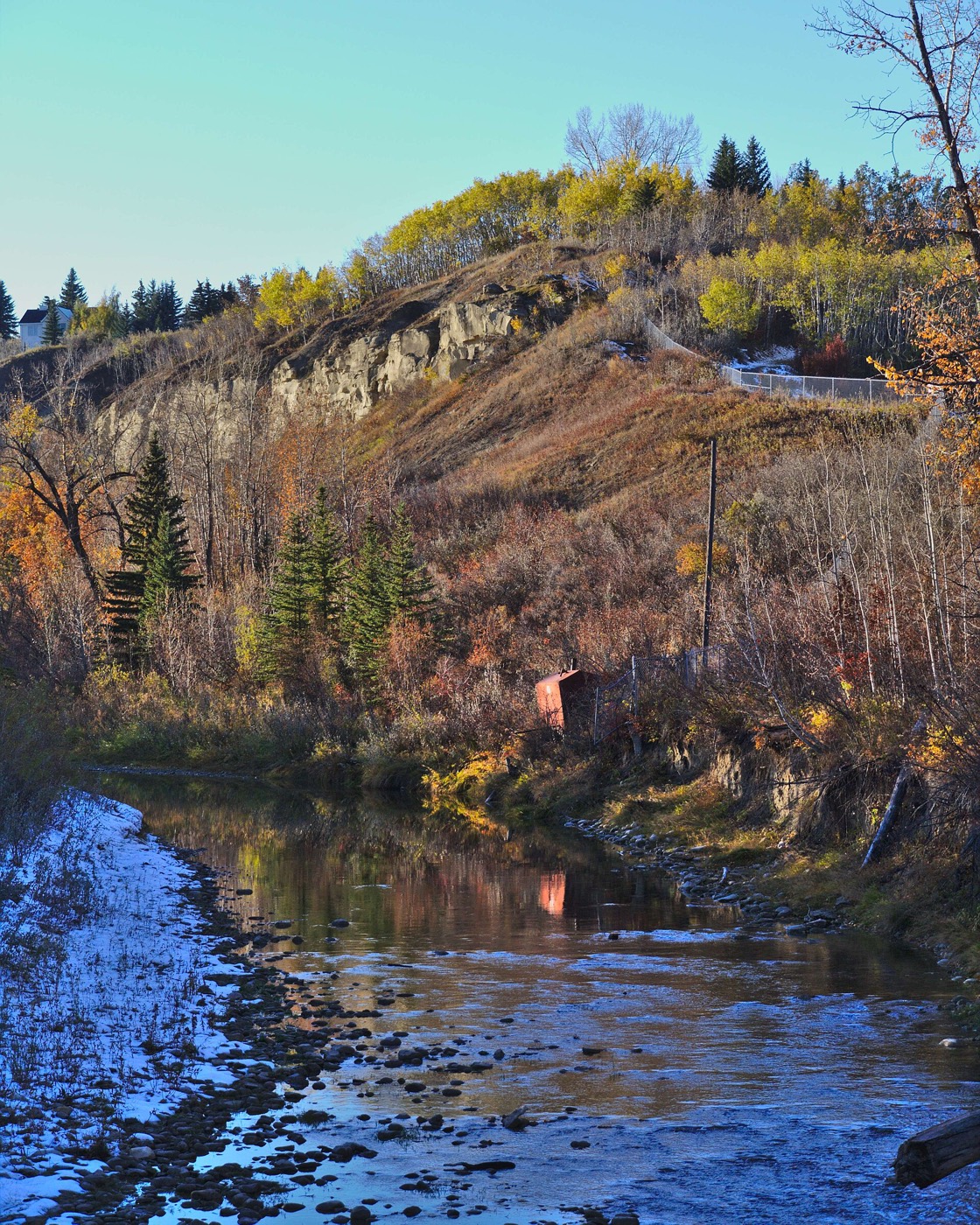 Fish Creek from Bridge 7 — Fish Creek, Calgary area